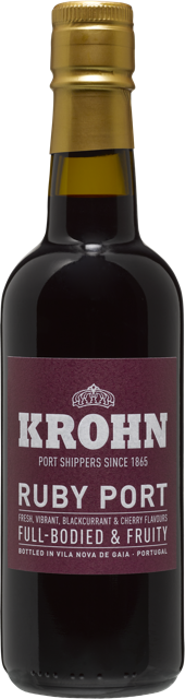 Krohn ruby port 'full-bodied & fruity' (0,375 ltr.)