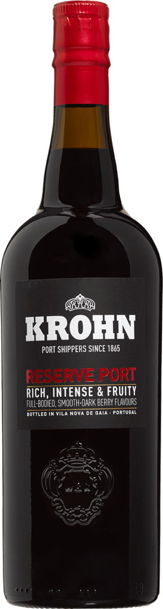 Krohn reserve port 'rich, intense & fruity'